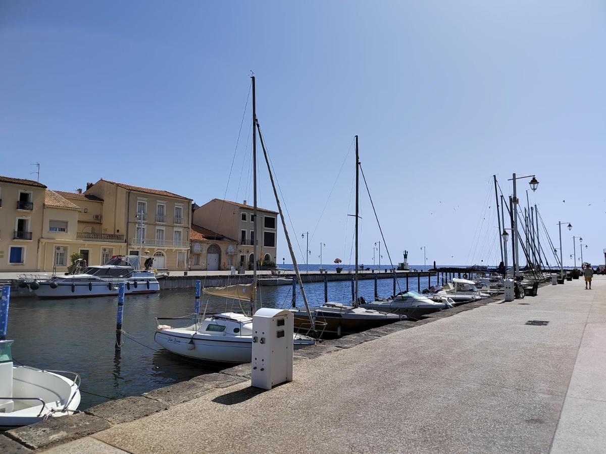 Maison de vacances à Marseillan au cœur du village, à quelques pas du port. Marseillan (Herault) Exterior foto